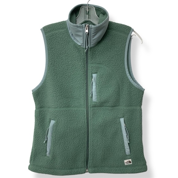 The North Face Women's Sage Cragmont Fleece Zip Up Vest Jacket size S - Picture 2 of 13